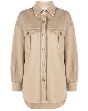 P.A.R.O.S.H. Denim jackets - Natur