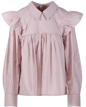 Ganni Blouses - Purple