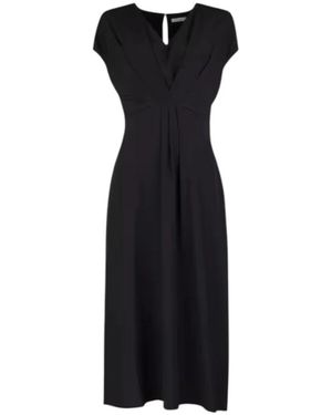 Stenströms Sleeveless Silk Dress - Zwart