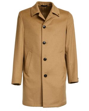 Sartoria Latorre Cappotto Corto Sofderato - Natur
