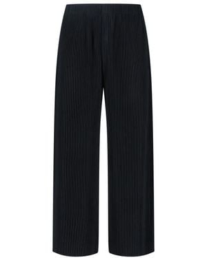 Issey Miyake Wide Trousers - Black