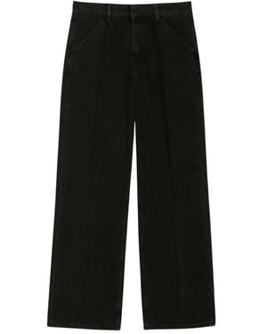 Ba&sh Straight Trousers - Black