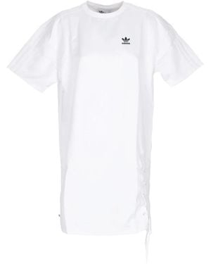 adidas Short Dresses - White