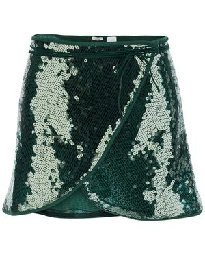 Oséree Short Skirts - Green