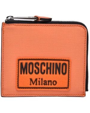 Moschino Wallets & Cardholders - Naranja