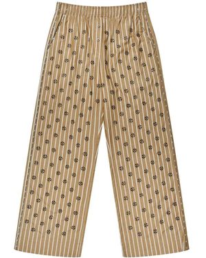 Munthe Wide Trousers - Natural