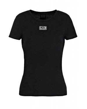 EA7 T-Shirts - Zwart