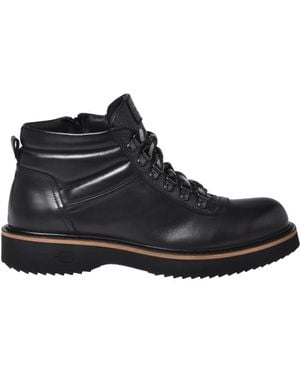 Baldinini Lace-Up Boots - Negro