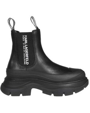 Karl Lagerfeld Chelsea Boots - Negro