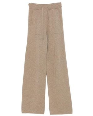 Max Mara Broeken ,Wijde Broek - Naturel