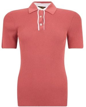 Moorer Polo Shirts - Pink