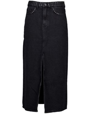 co'couture Denim Skirts - Black
