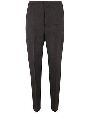 Filippa K Locker Geschnittene Stoffhose - Grau