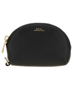 A.P.C. Wallets & Cardholders - Negro