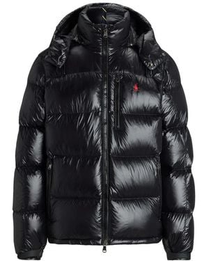 Ralph Lauren Gorham Glossed Down Jacket - Zwart