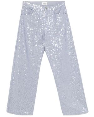 P.A.R.O.S.H. Jeans ,Blauw ,Denim Denim Jeans