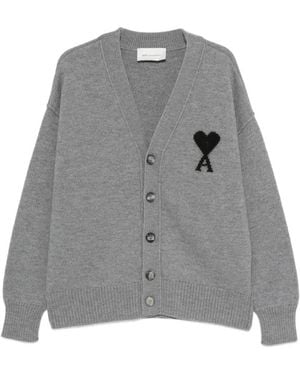 Ami Paris Cardigans - Gris