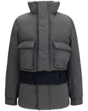 Sacai Winter Jackets - Grigio