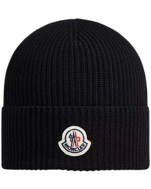 Moncler Beanies - Nero