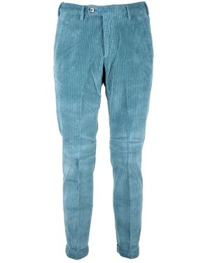 Michael Coal Slim-Fit Trousers - Blue