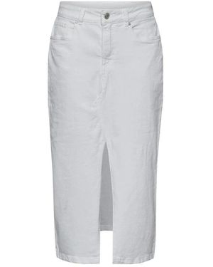 Sisters Point Denim Skirts - Grijs