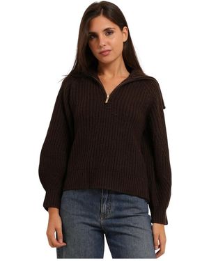 ARMANI EXCHANGE Half-Zip Pullover - Zwart
