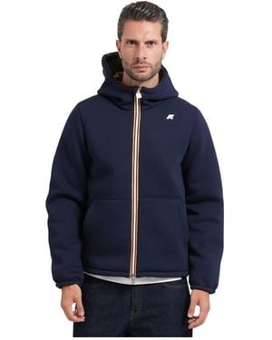 K-Way Hoodies - Bleu