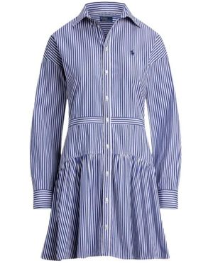 Polo Ralph Lauren Shirt Dresses - Blue