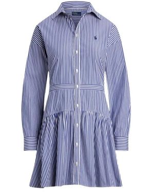 Polo Ralph Lauren Shirt Dresses - Blue