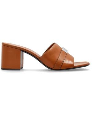 Tory Burch Heeled Mules - Brown