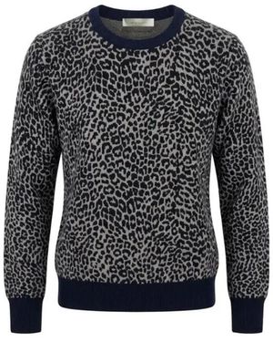 Amélie & Amélie Round-Neck Knitwear - Black