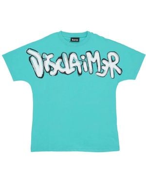 DISCLAIMER T-Shirts - Blue