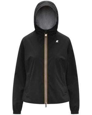 K-Way Rain Jackets - Black