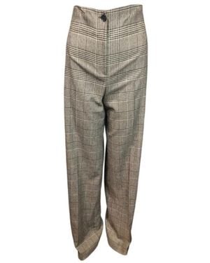 D.exterior Wide Trousers - Grey