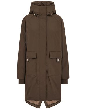 Mos Mosh Mmcali Faux Fur Jas - Bruin