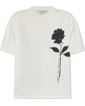 Golden Goose T-Shirt Mit Druck - Weiß