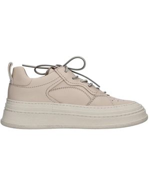 Buttero Schoenen ,Leer Sneakers - Naturel