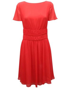 Armani Short Dresses - Rojo