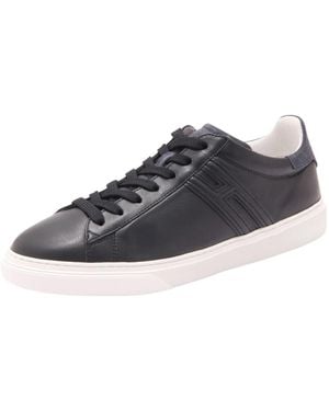 Hogan Schoenen ,Blauw ,Leer H365 Sneaker