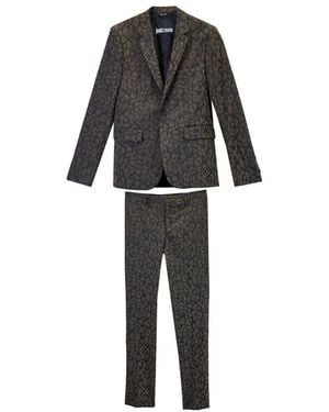 Just Cavalli Single Breasted Suits - Nero