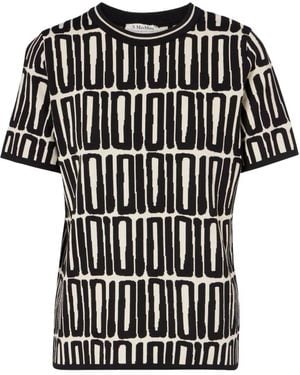 Max Mara Round-Neck Knitwear - Black
