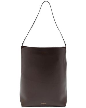 Neous Tassen ,Bruin ,Leer Thea Shoulder Bag - Zwart