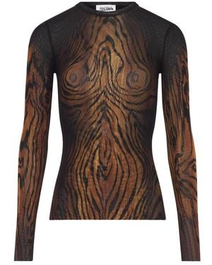 Jean Paul Gaultier Long Sleeve Tops - Marrone