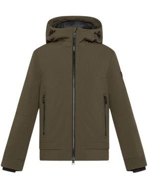 Peuterey Fitness ,Groen ,Polyester Loge Srt 03 Jacket