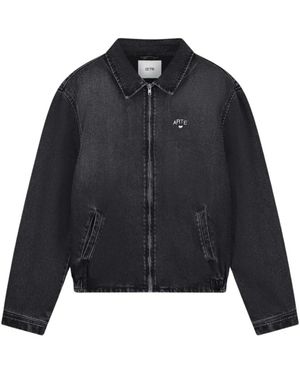 Arte' Jassen ,Zwart ,Denim Klassieke Denim Jas