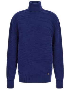Roberto Cavalli Turtlenecks - Blue