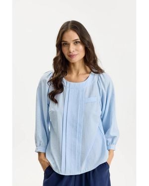 iN FRONT Blusen - Blau