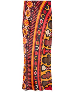 PUCCI Maxi Skirts - Red