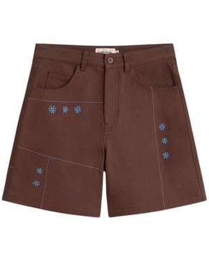 Thinking Mu Casual Shorts - Marrón