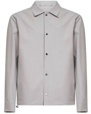 Herno Technische Stoffen Jas - Grijs